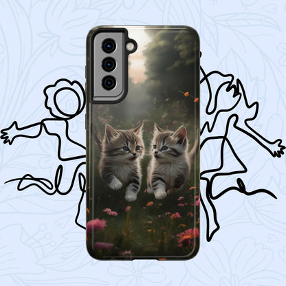 Furever Friends Wireless Charging Support Tough Case