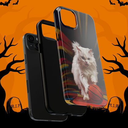 Alley-Oop Meow Wireless Charging Support Tough Case.