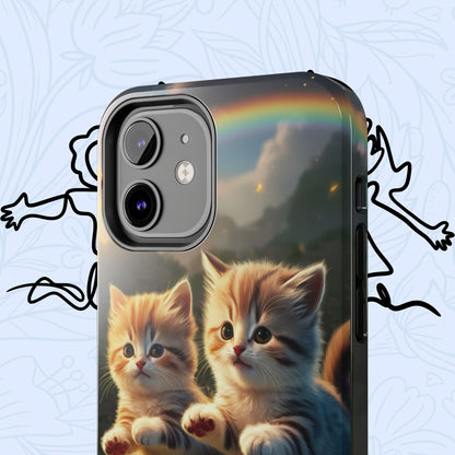 Bestie Buddies Wireless Charging Support Tough Case