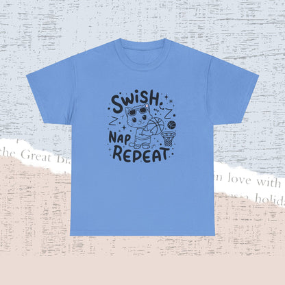 Swish Nap Repeat Cotton Tshirt