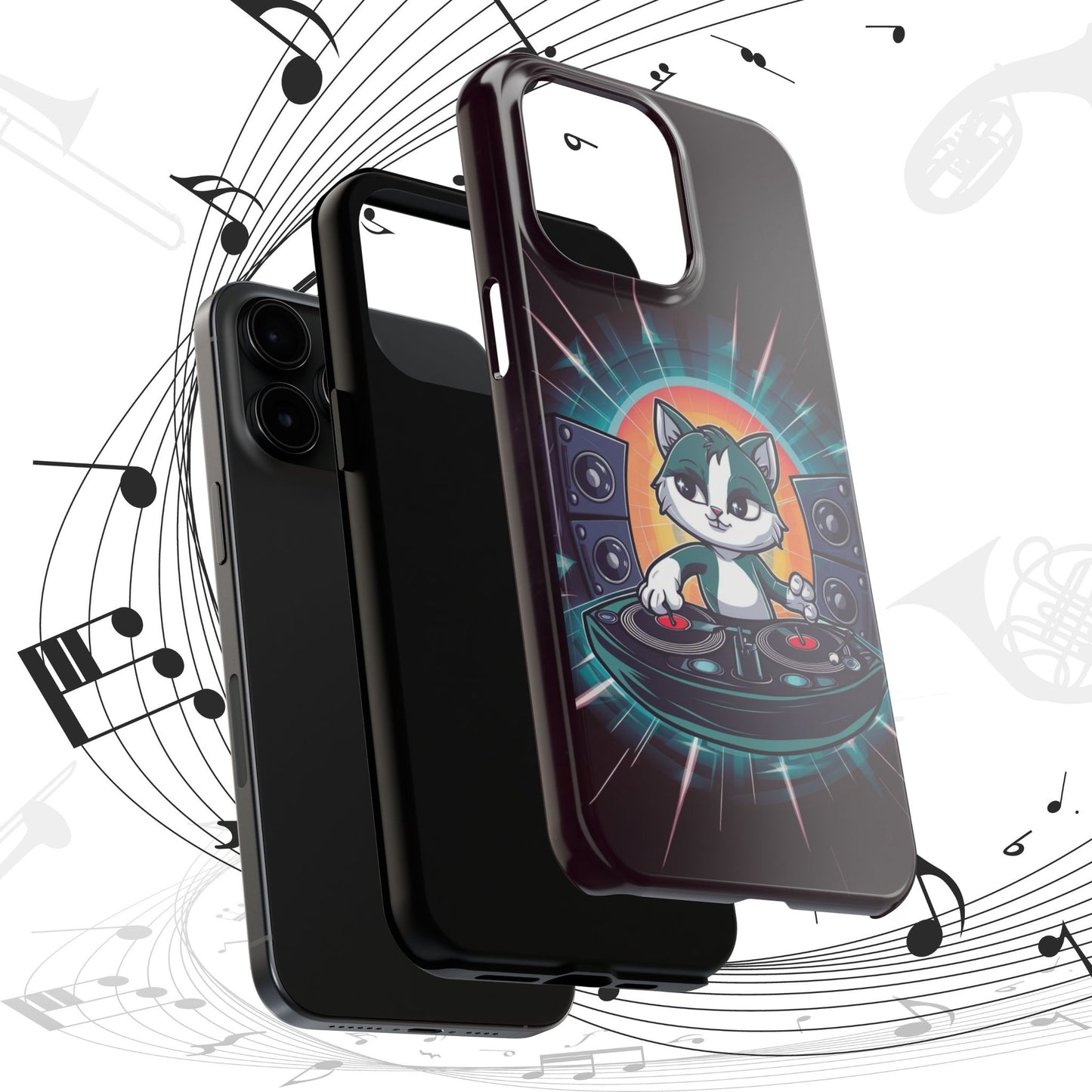 Beat Box Wireless Charging Support Tough Case