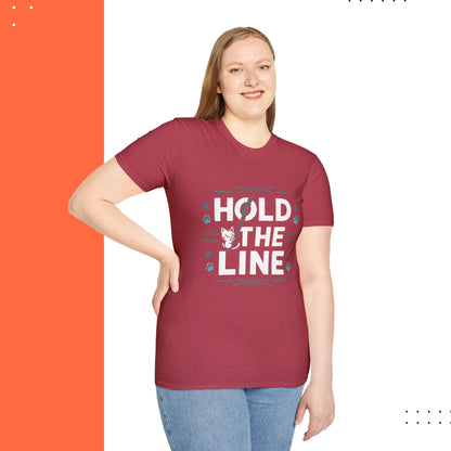 Hold The Line Cotton Tee