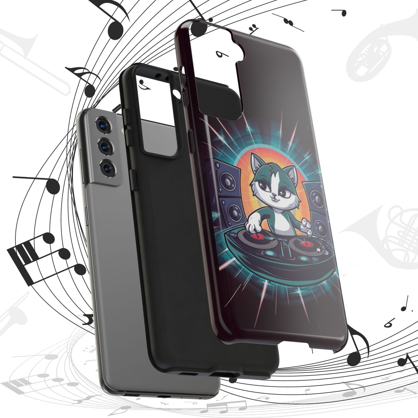Beat Box Wireless Charging Support Tough Case