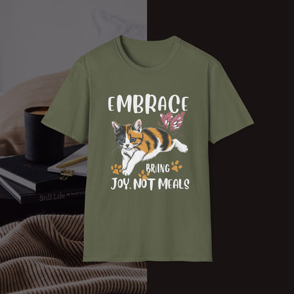 Embark Bring Joy Not Food Cotton Men Tshirt