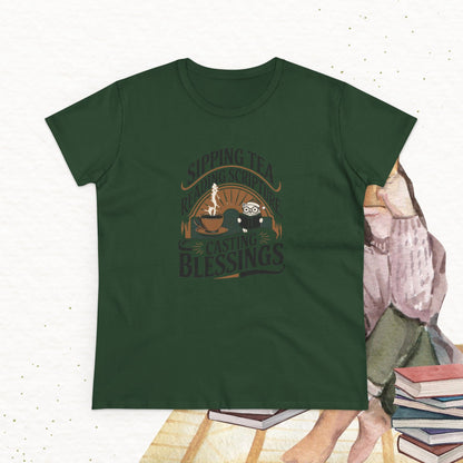 Brewed Brilliance Women Cotton Tshirt