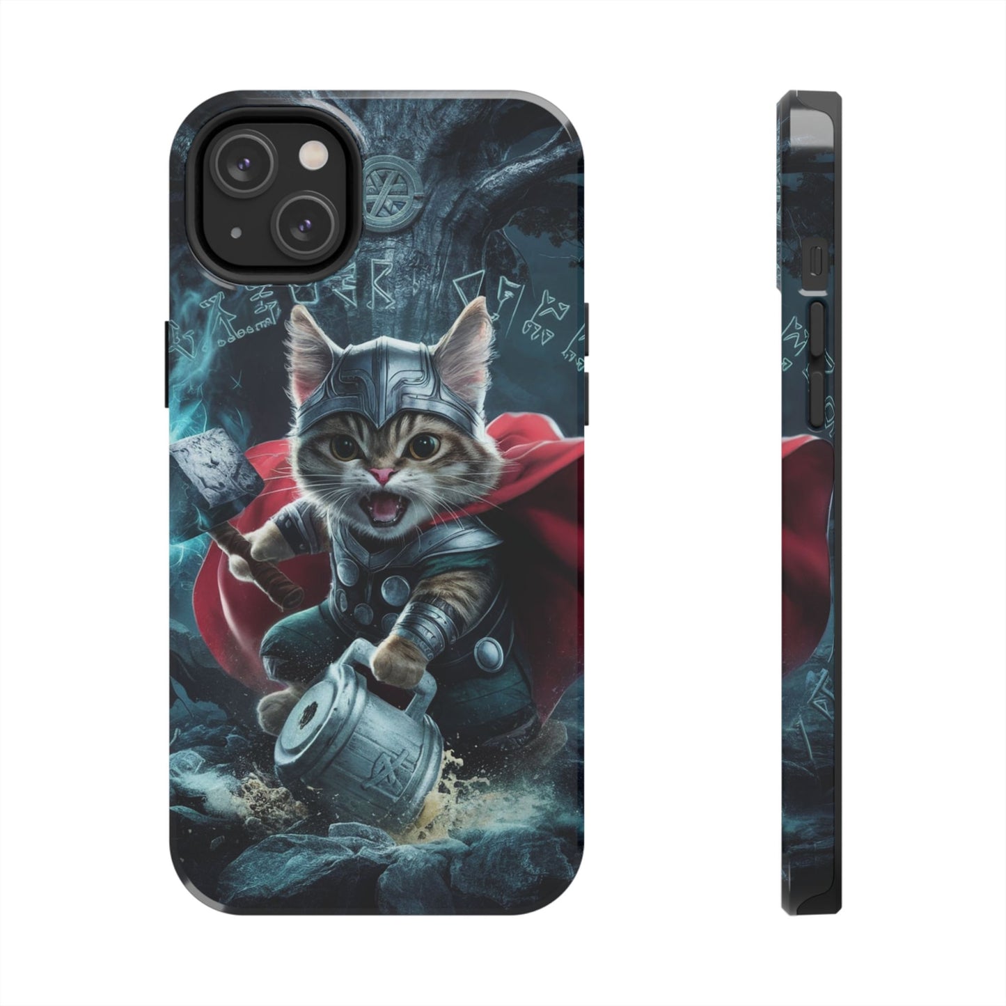 Meow Mjolnir Wireless Charging Support Tough Case