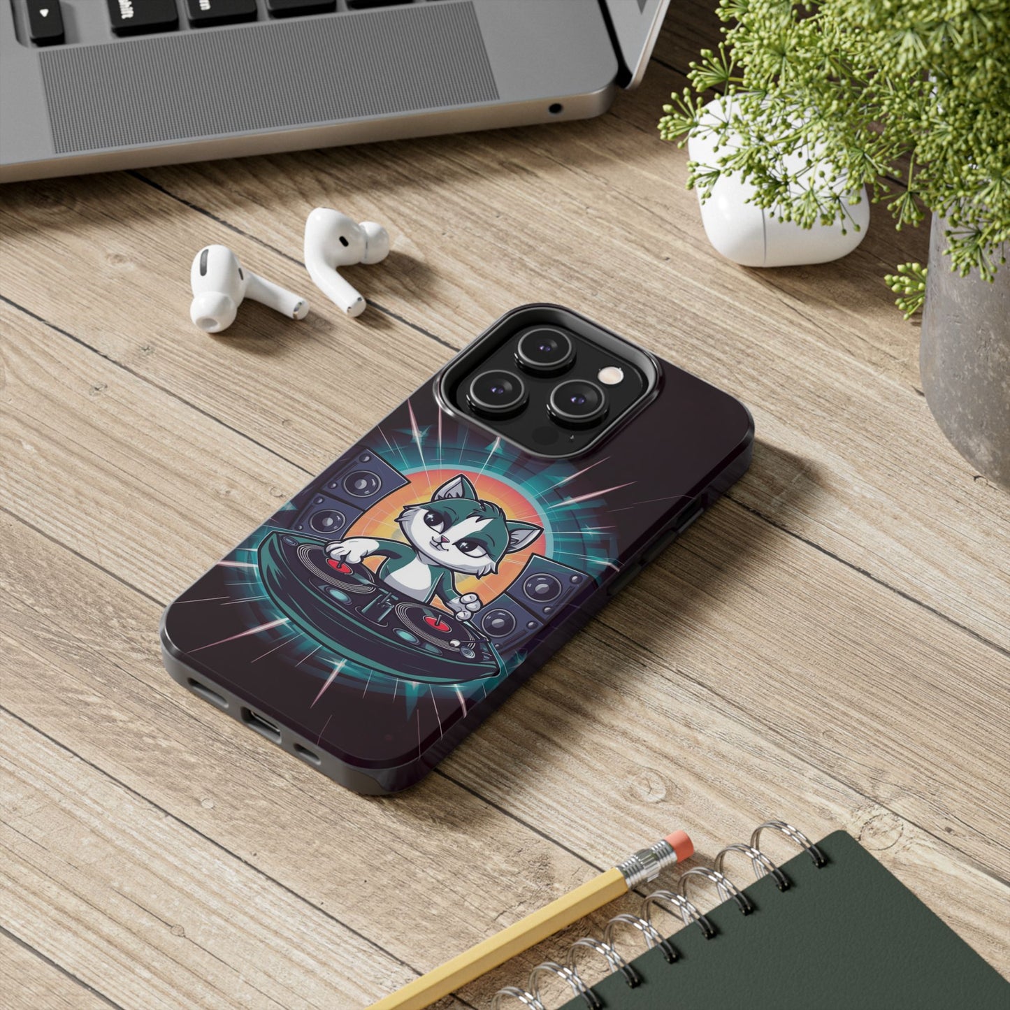 Beat Box Wireless Charging Support Tough Case