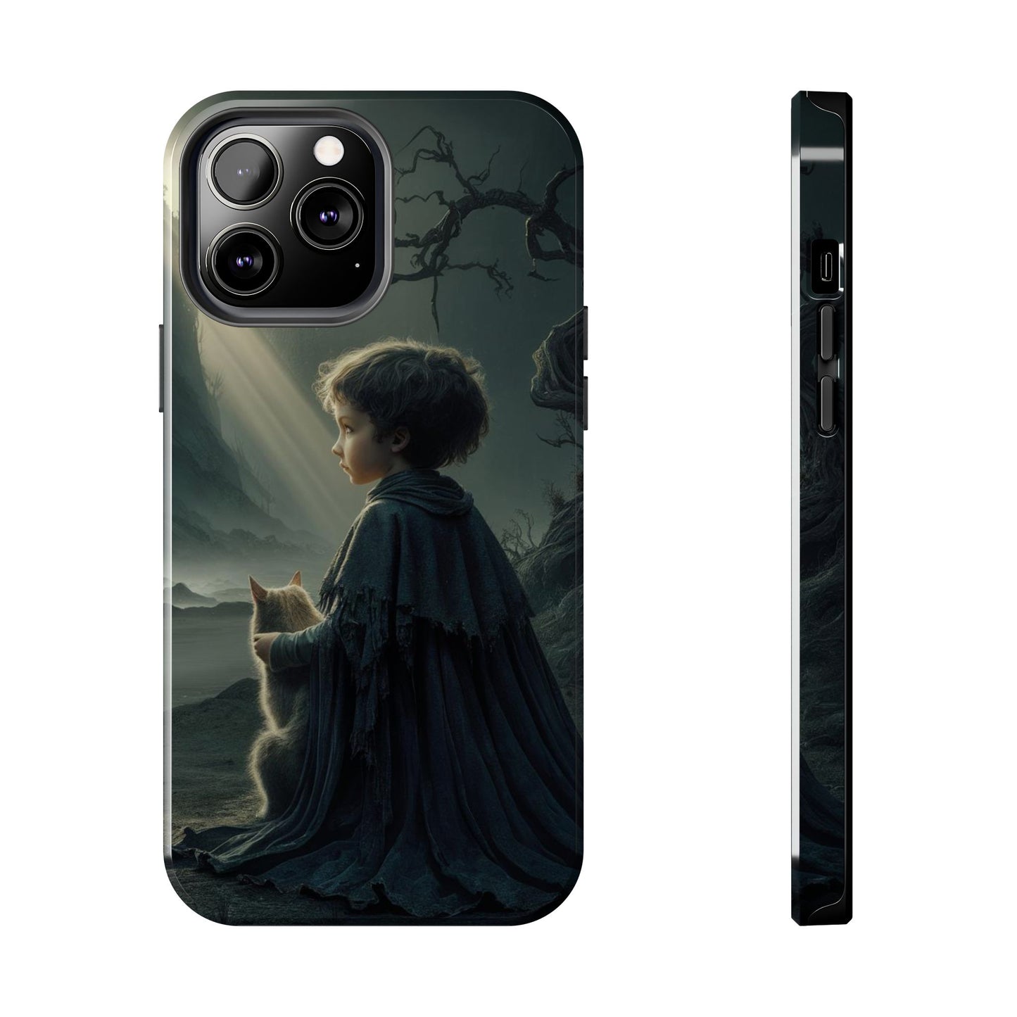 Meowtime Mate Wireless Charging Support Tough Case.
