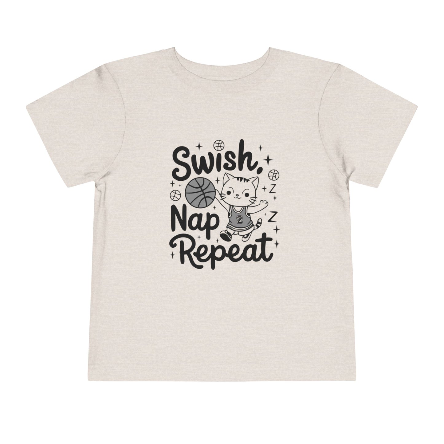 Swish Nap Repeat Toddler Cotton  T-Shirt