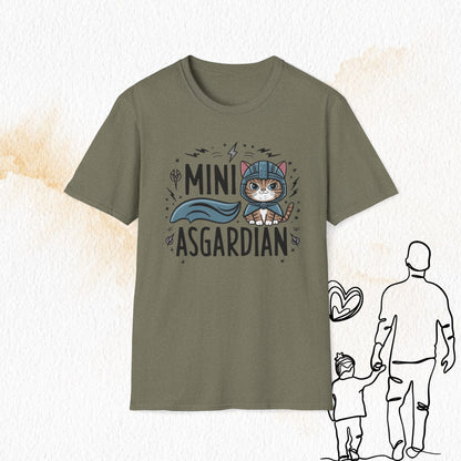 Mini Asgardian Cotton Men T-Shirt