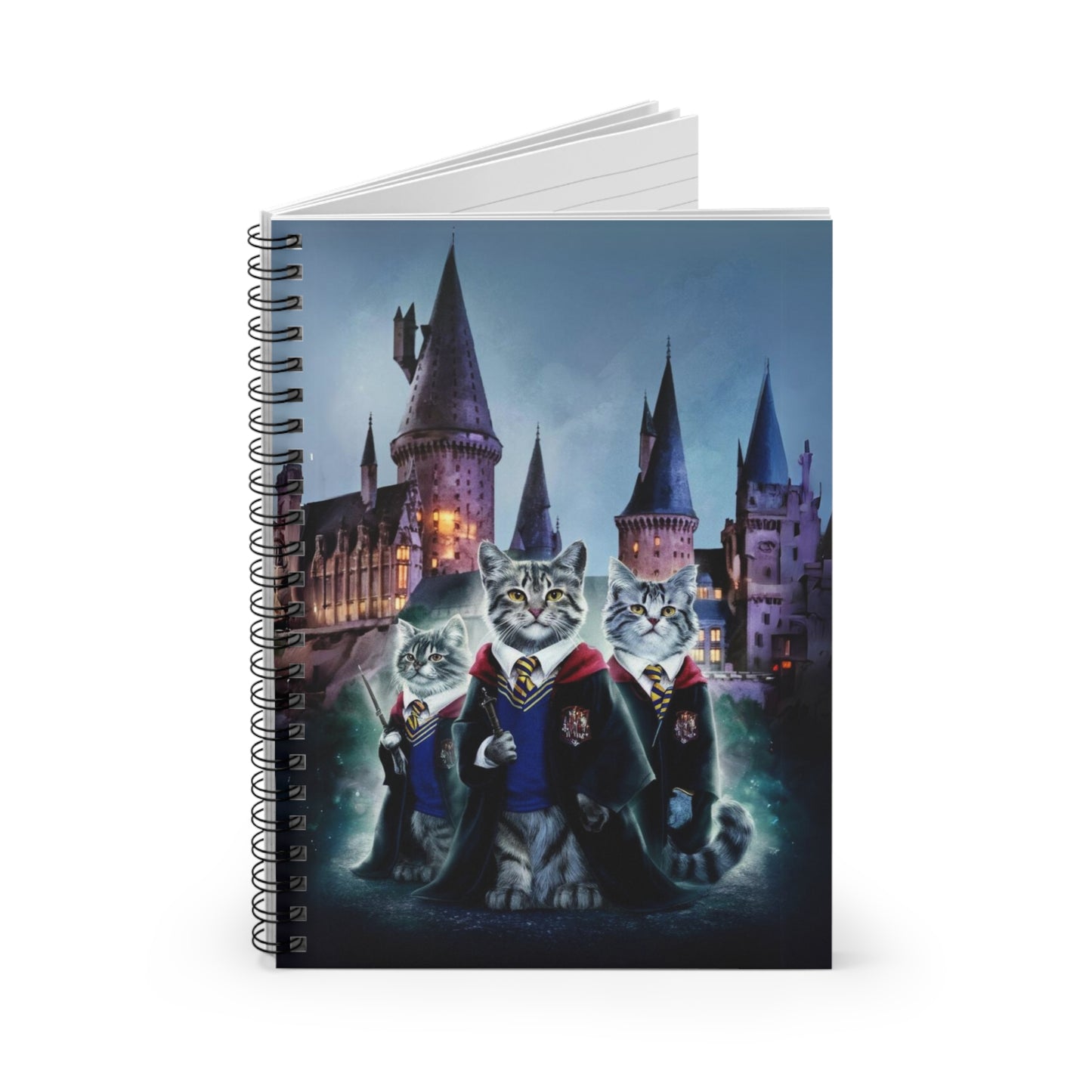 Mystic Memoirs Ruled Line Notebook