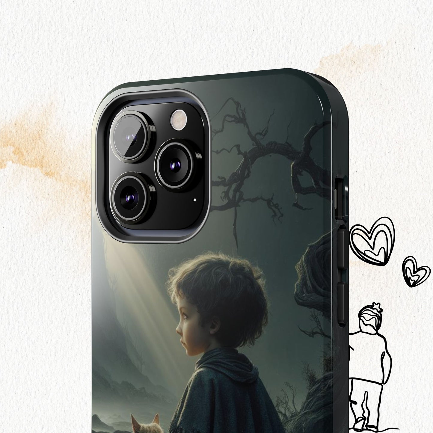 Meowtime Mate Wireless Charging Support Tough Case.