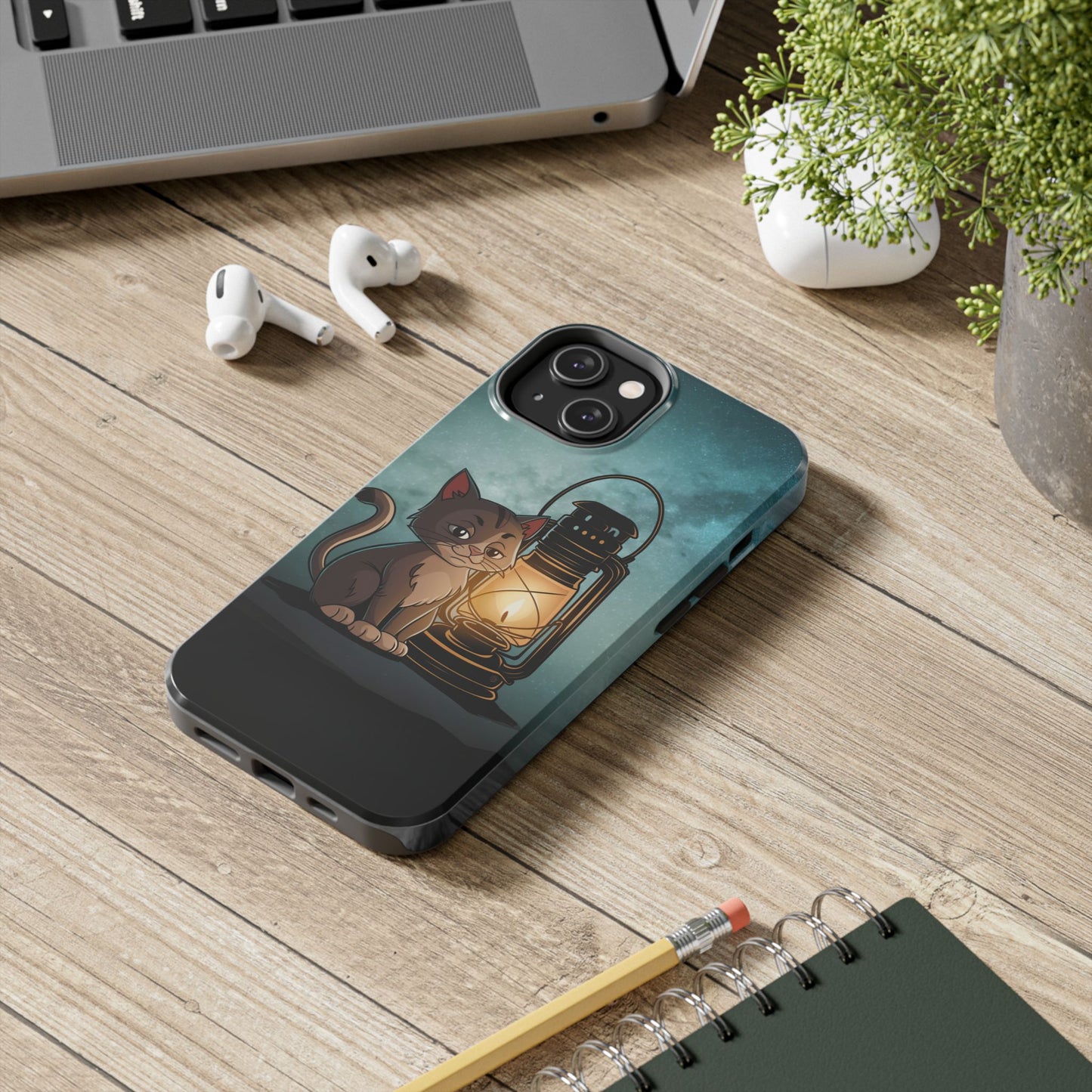 Meowteenth Wireless Charging Support Tough Case
