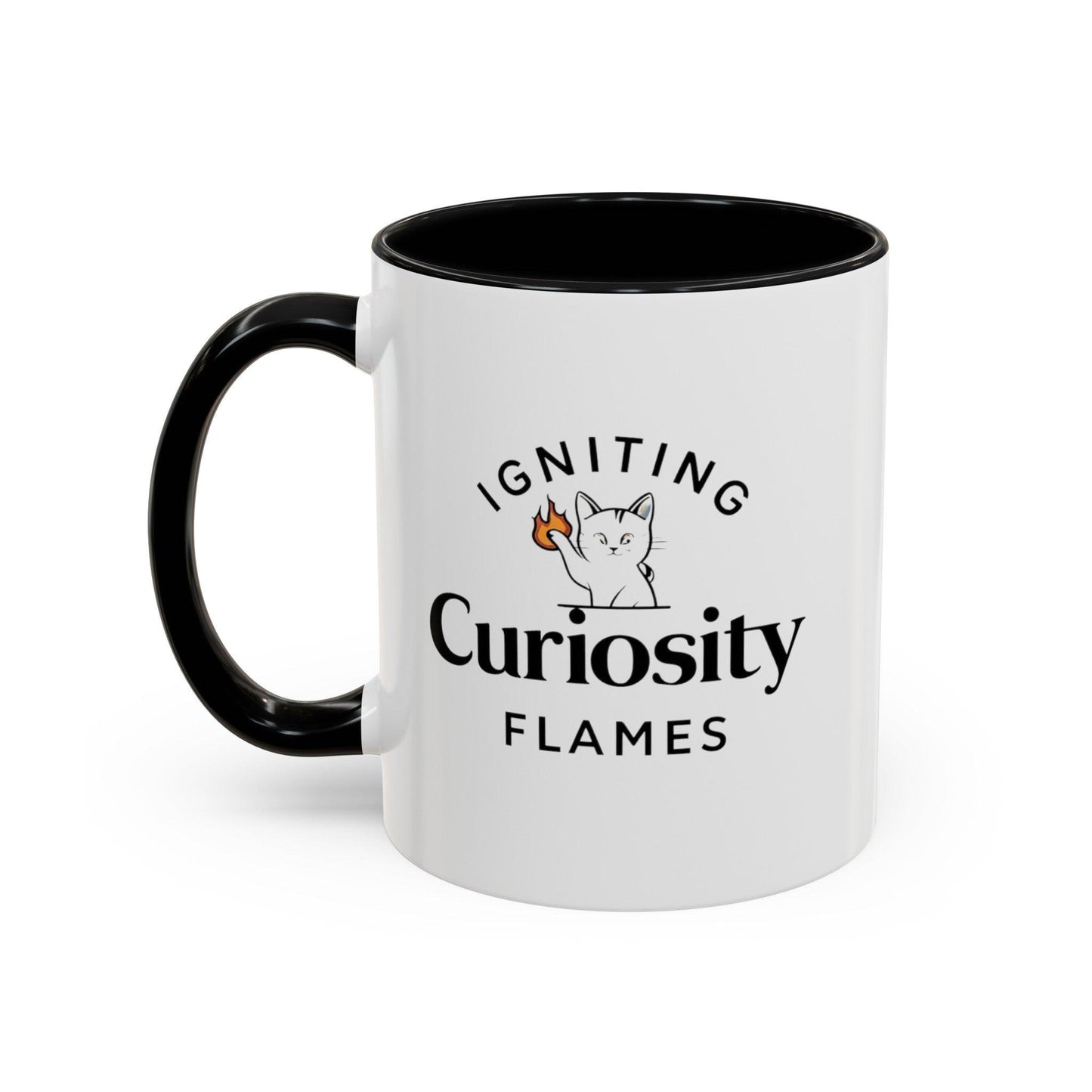 Billien Purrfect Teacher Printify 11 oz 11oz accent mug Coffee Mugs Holiday Picks Home & Living Kitchen Mugs Spring Essentials two tone White base