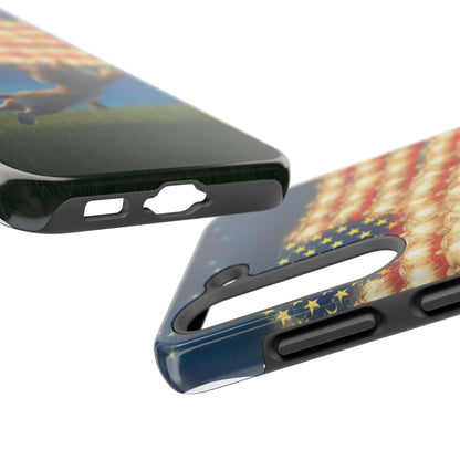 Eagle Eye Wireless Charging Support Tough Case
