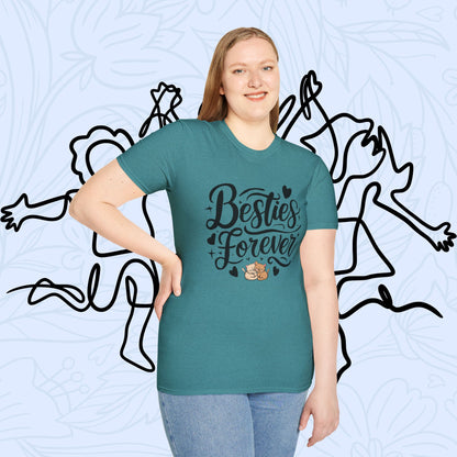 Besties Forever Cotton T-Shirt