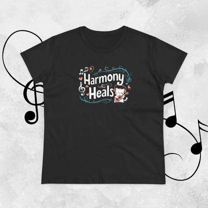 Harmony Heal Women Cotton Tshirt