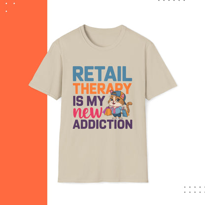 Retail Therapy Cotton T-Shirt