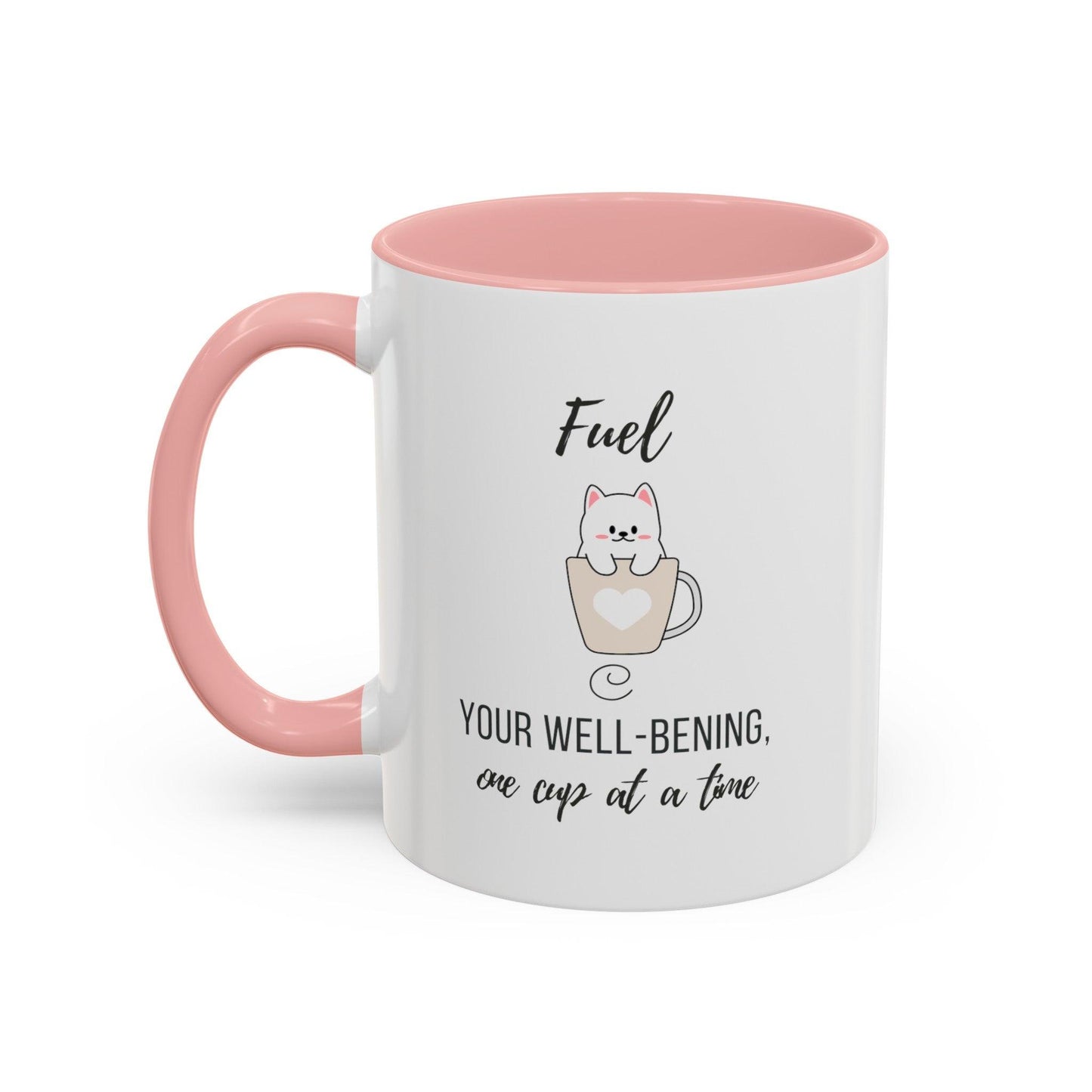 Billien Nap Fuel Printify 11 oz 11oz accent mug Coffee Mugs Holiday Picks Home & Living Kitchen Mugs Spring Essentials two tone White base