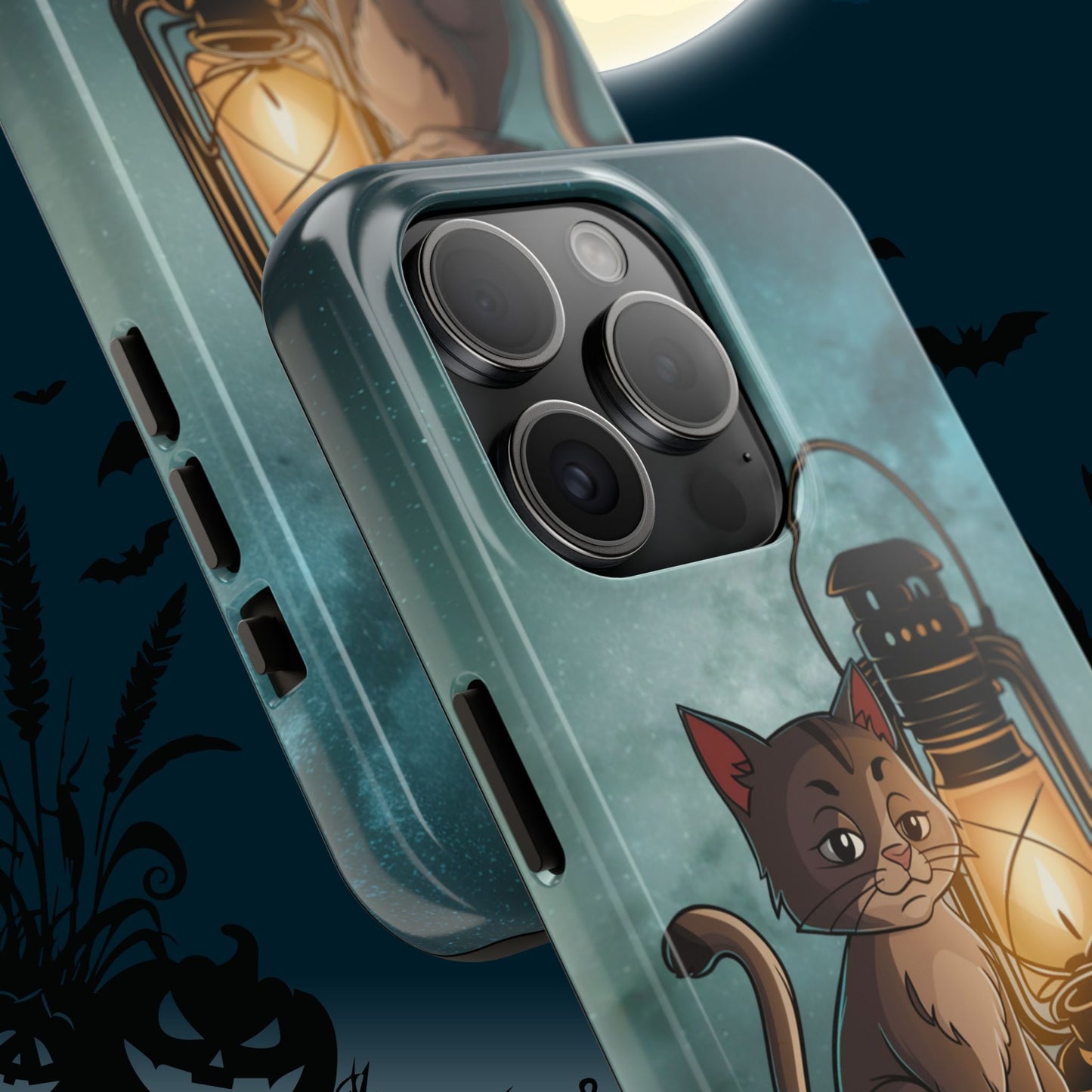 Meowteenth Wireless Charging Support Tough Case