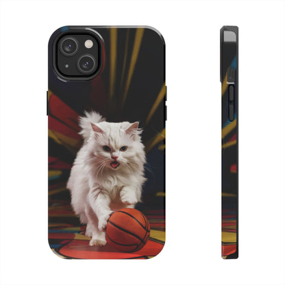 Alley-Oop Meow Wireless Charging Support Tough Case.