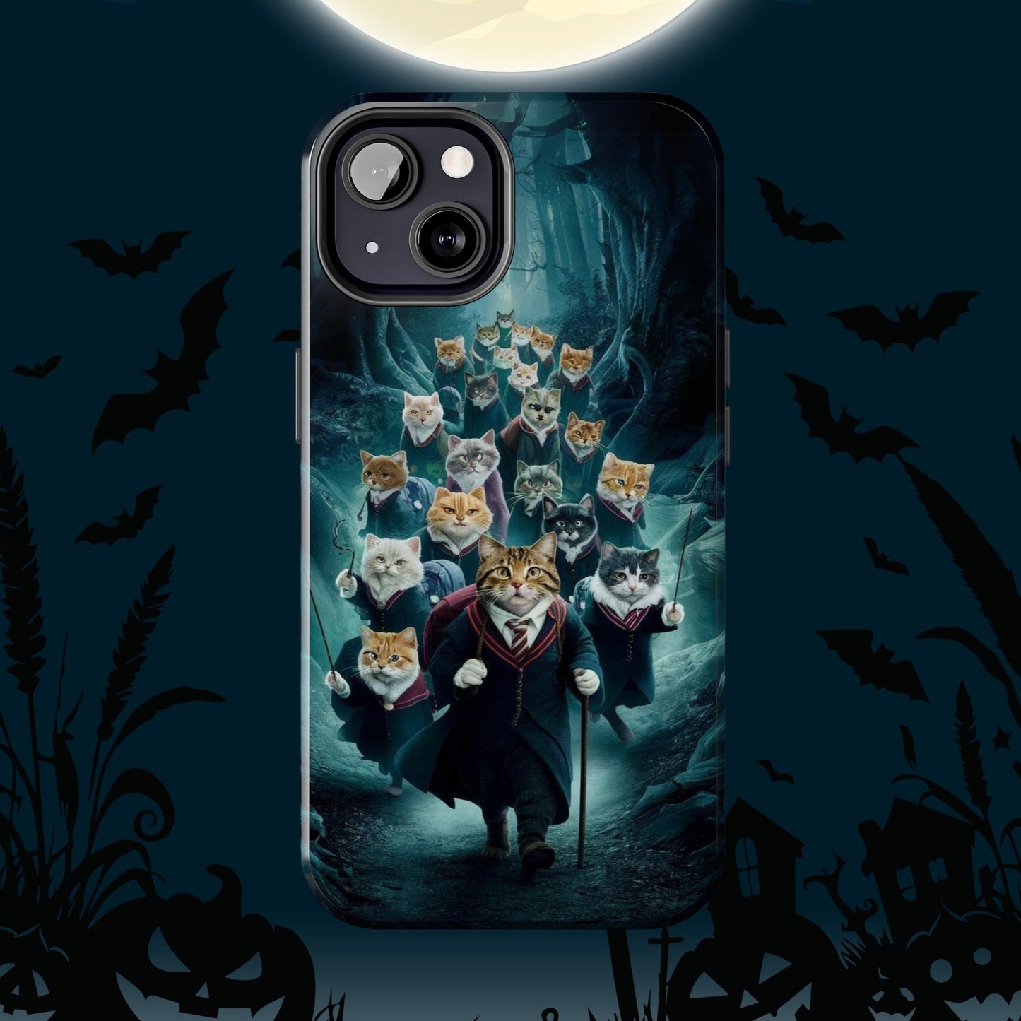 Nine Lives Guard Wireless Charging Support Tough Case