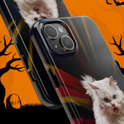 Alley-Oop Meow Wireless Charging Support Tough Case.