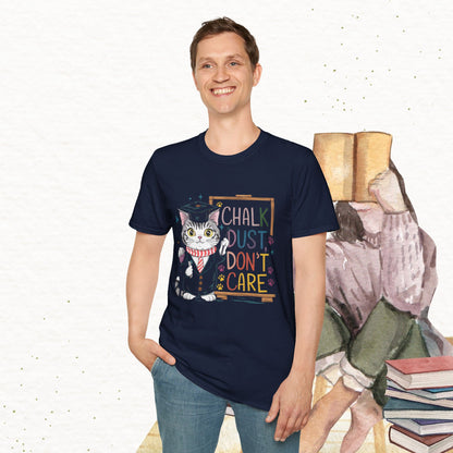 Chalk Dust Don't Care Cotton Tee