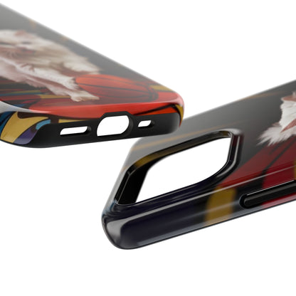 Alley-Oop Meow Wireless Charging Support Tough Case.