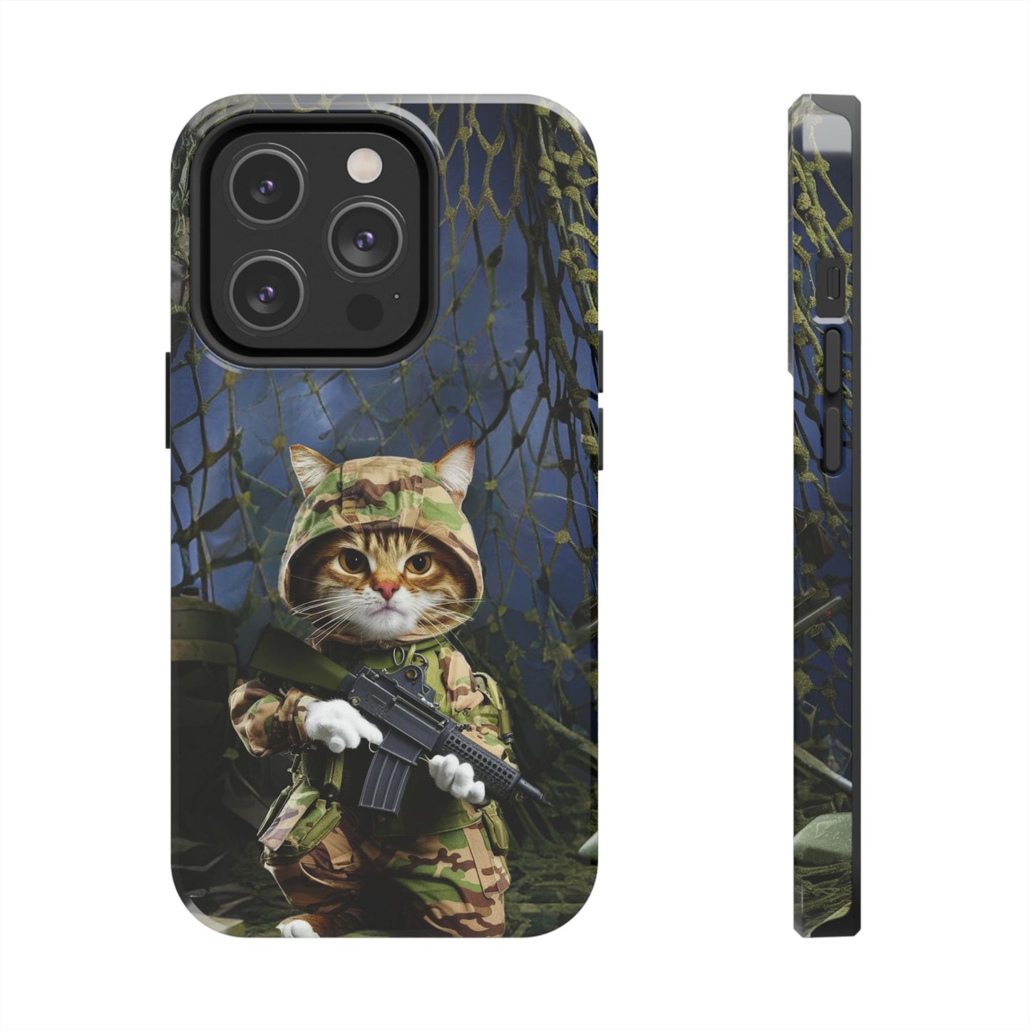 Meowter Armor Wireless Charging Support Tough Case
