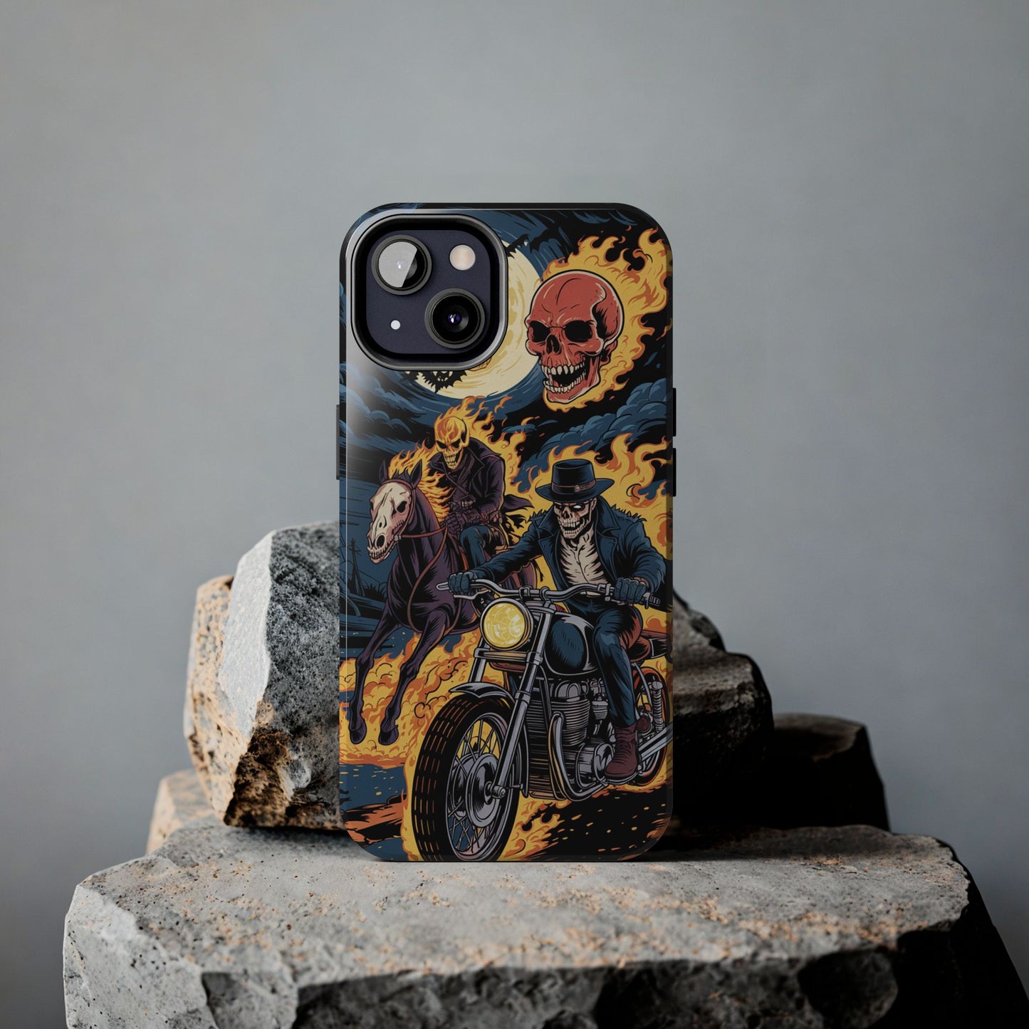 Ghost Rider Wireless Charging Support Tough Case