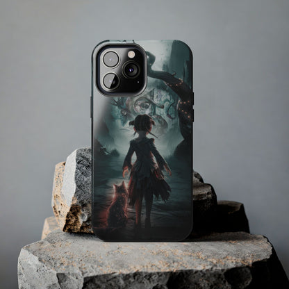 Feline Festivities Wireless Charging Support Tough Case.