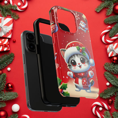 Purrfect Wishes Wireless Charging Support Tough Case