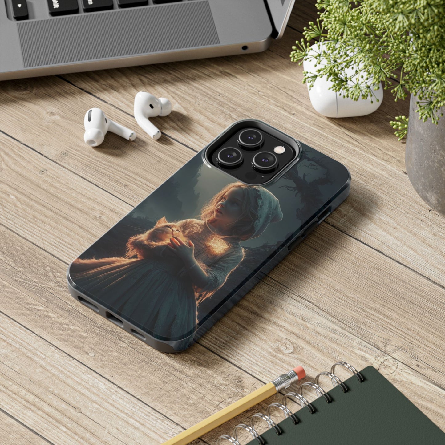 Glitter Guardian Wireless Charging Support Tough Case
