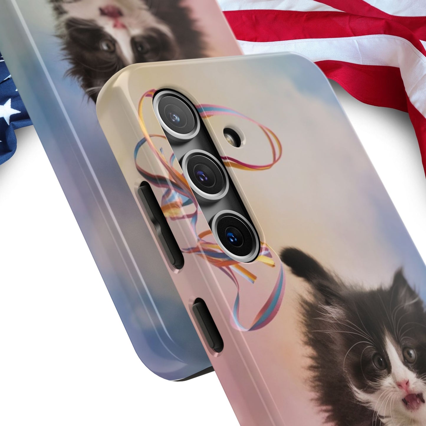 Meowjesty Wireless Charging Support Tough Case