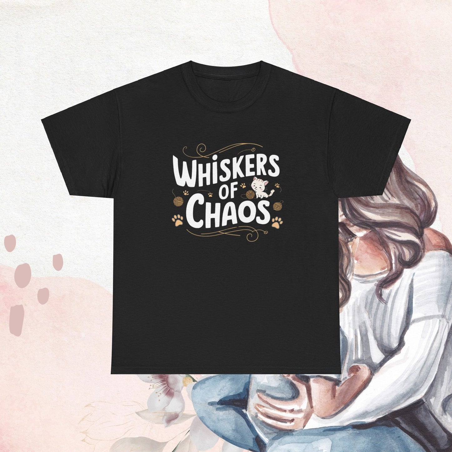 Whiskers of Chaos Cotton Tshirt