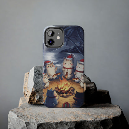 Meowmas Magic Wireless Charging Support Tough Case