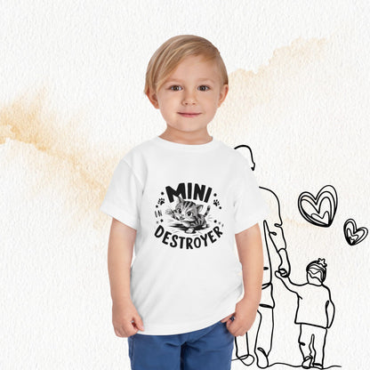 Mini Destroyer Toddler Cotton T-Shirt