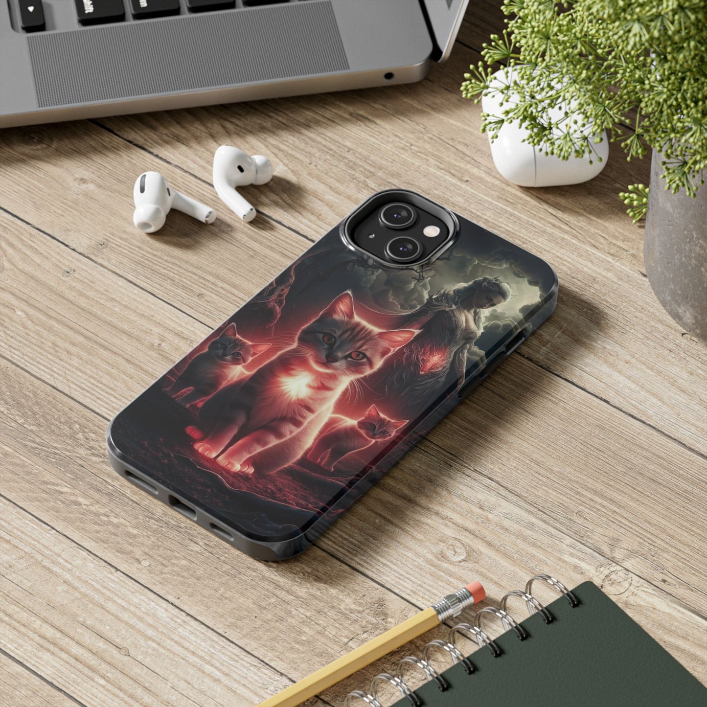 Mama's Mind Meld Wireless Charging Support Tough Case
