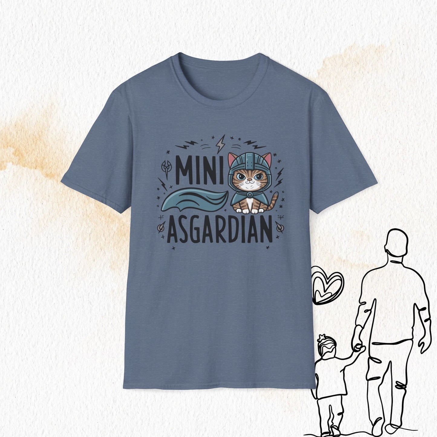 Mini Asgardian Cotton Men T-Shirt
