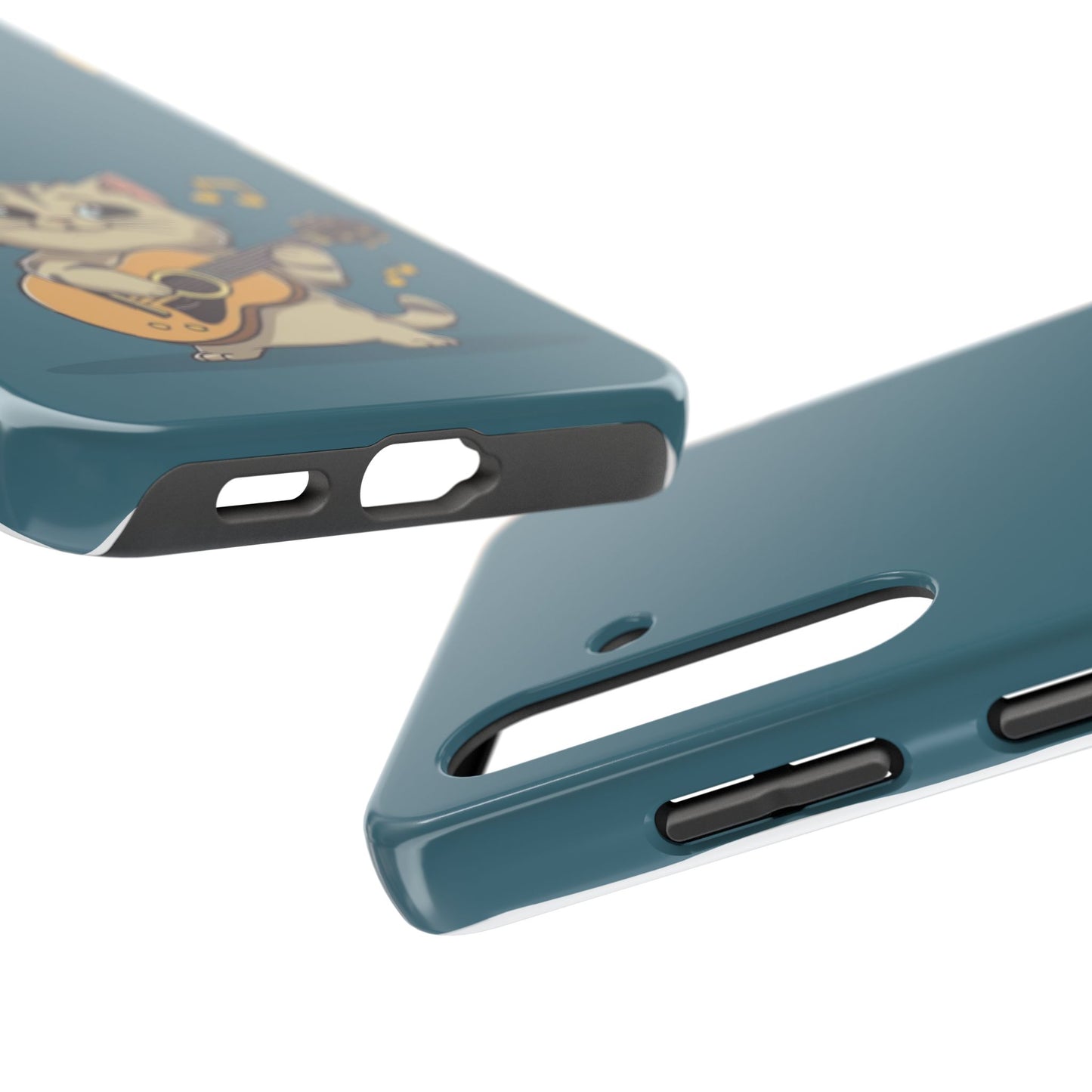 Tuneful Treasures Wireless Charging Support Tough Case.