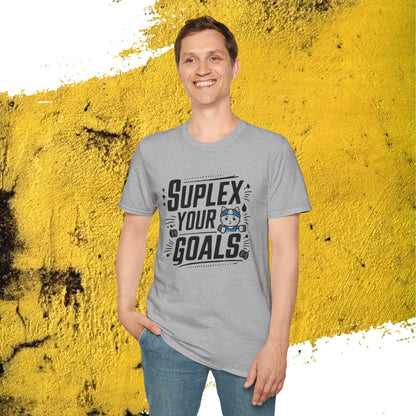 Suplex Your Goals Cotton Men Tshirt
