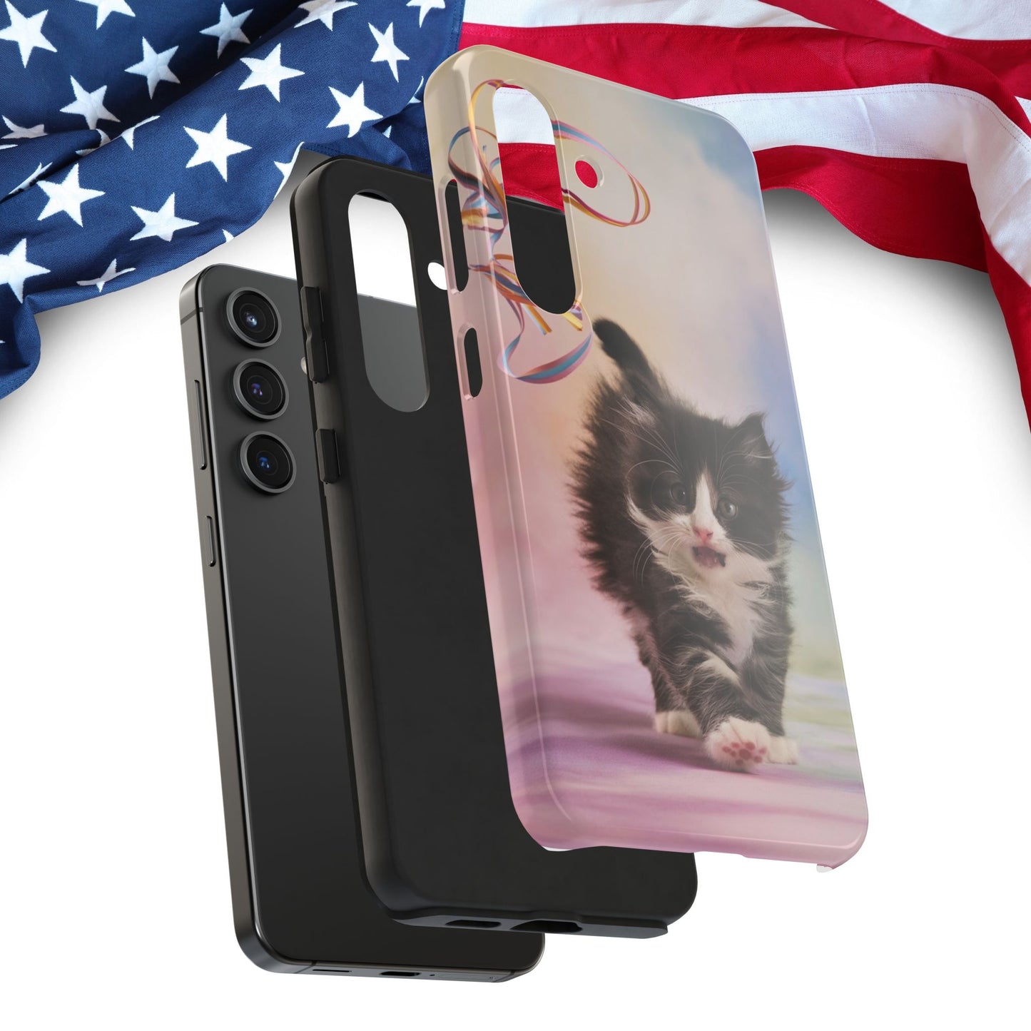 Meowjesty Wireless Charging Support Tough Case