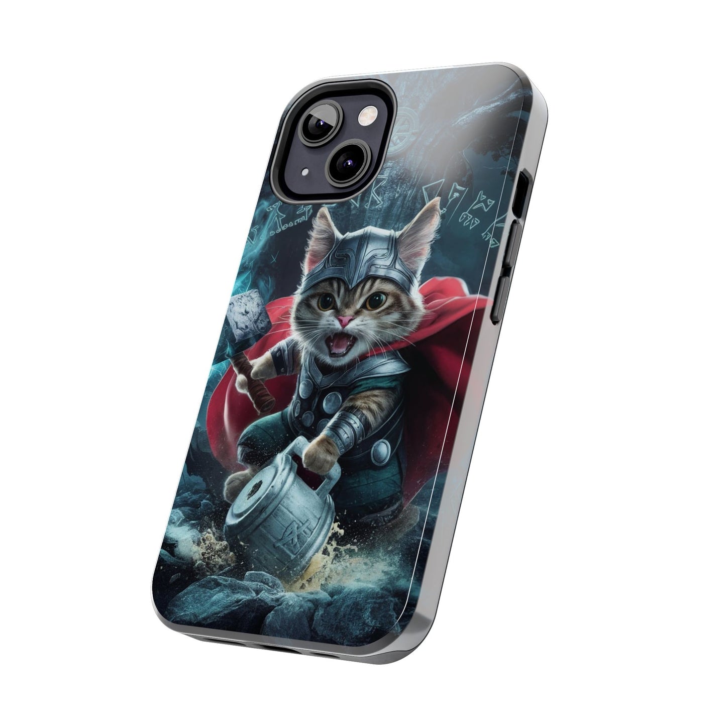 Meow Mjolnir Wireless Charging Support Tough Case