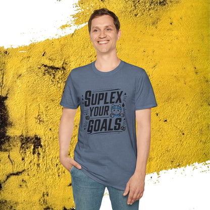 Suplex Your Goals Cotton Men Tshirt