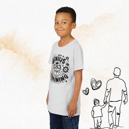 Genius In Training Youth Heavy Cotton T-Shirt