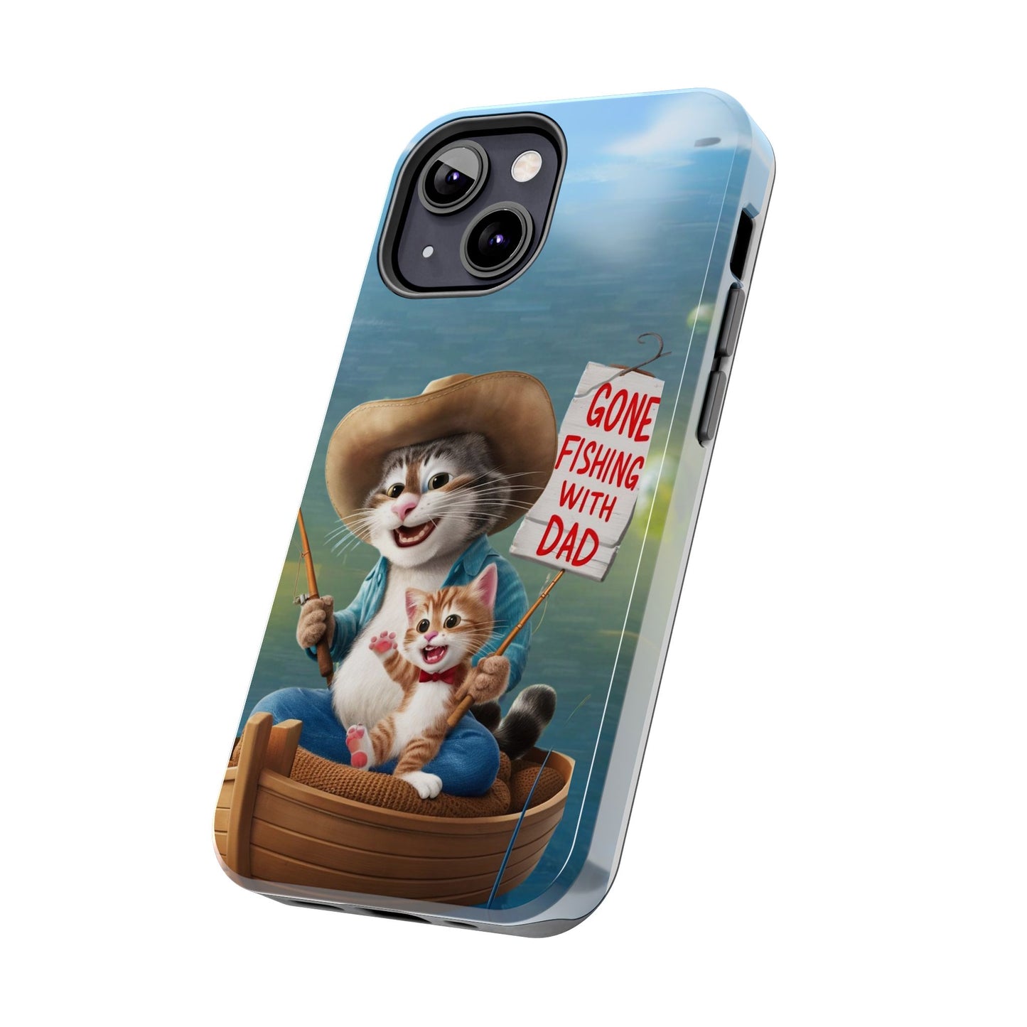Dadcat Defender Wireless Charging Support Tough Case