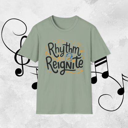 Rhythm Reignites Men Cotton T-Shirt