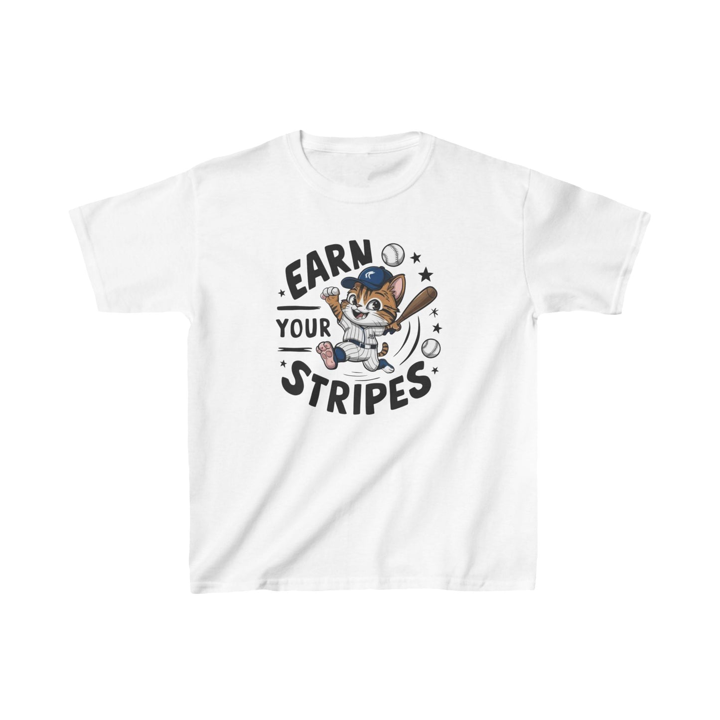 Earn Your Stripes kid Cotton T-Shirt