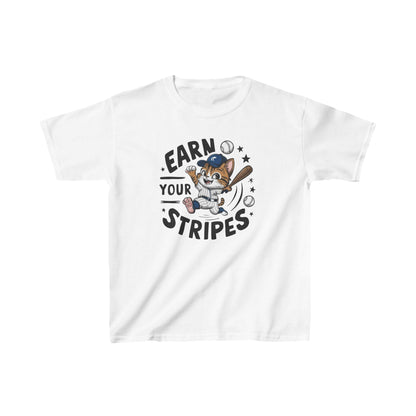 Earn Your Stripes kid Cotton T-Shirt